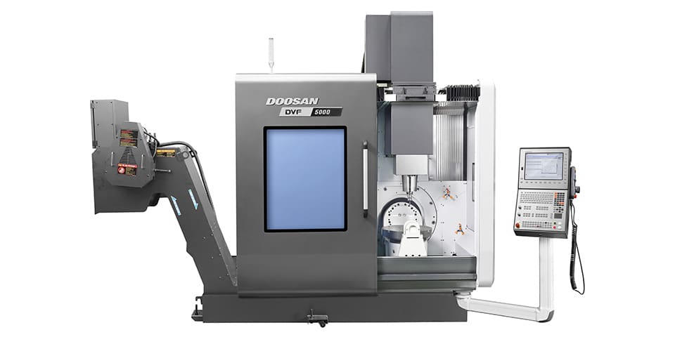 Compacte simultaan vijfassige machine voor high-speed multitasking
