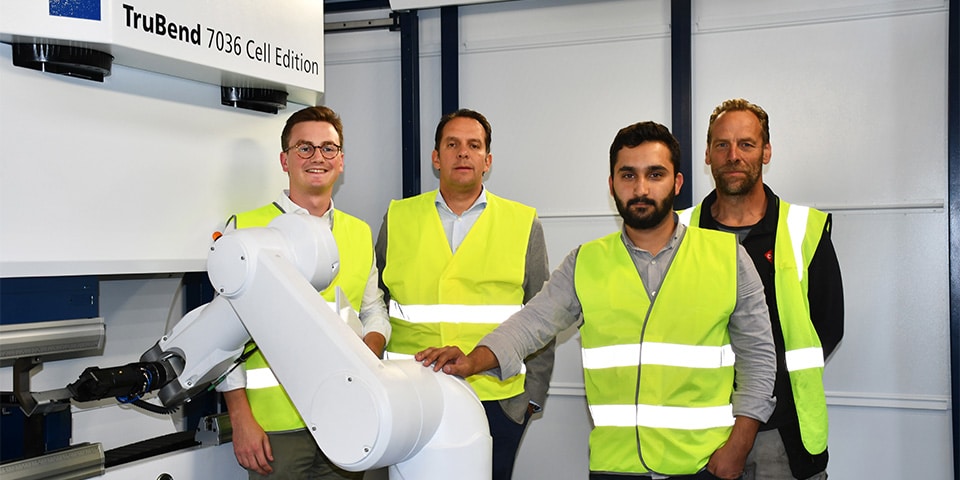 Eigen plaatbewerkingsmachines openen nieuwe mogelijkheden