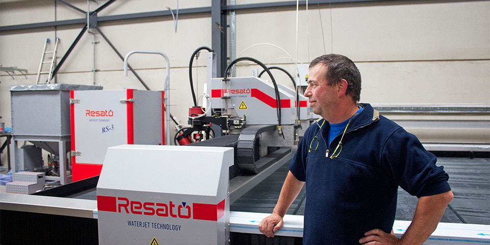 Waterjet cutting machines cut flawlessly through almost all materials