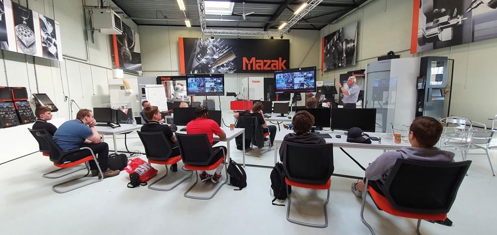 Mazak promoot verspaning onder studenten van ECP