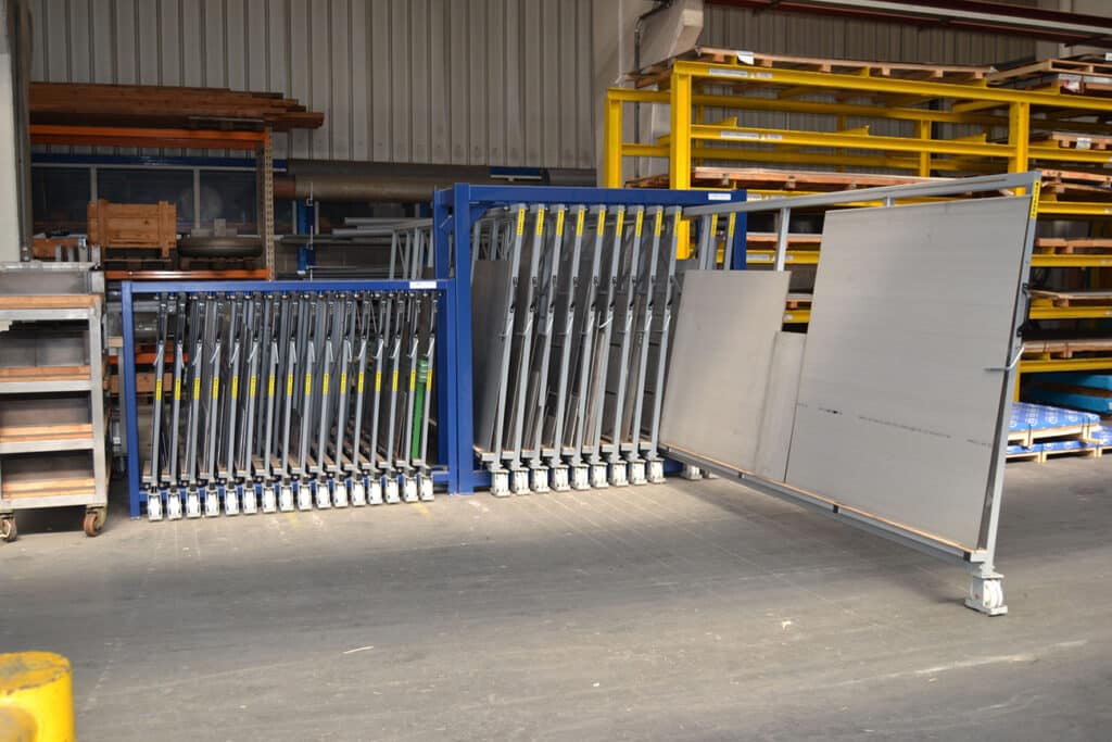 Opslag5 uitrolbare stellingen Eurostorage