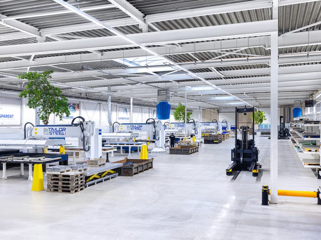 Het succes van het innovatieve machinepark van 247TailorSteel
