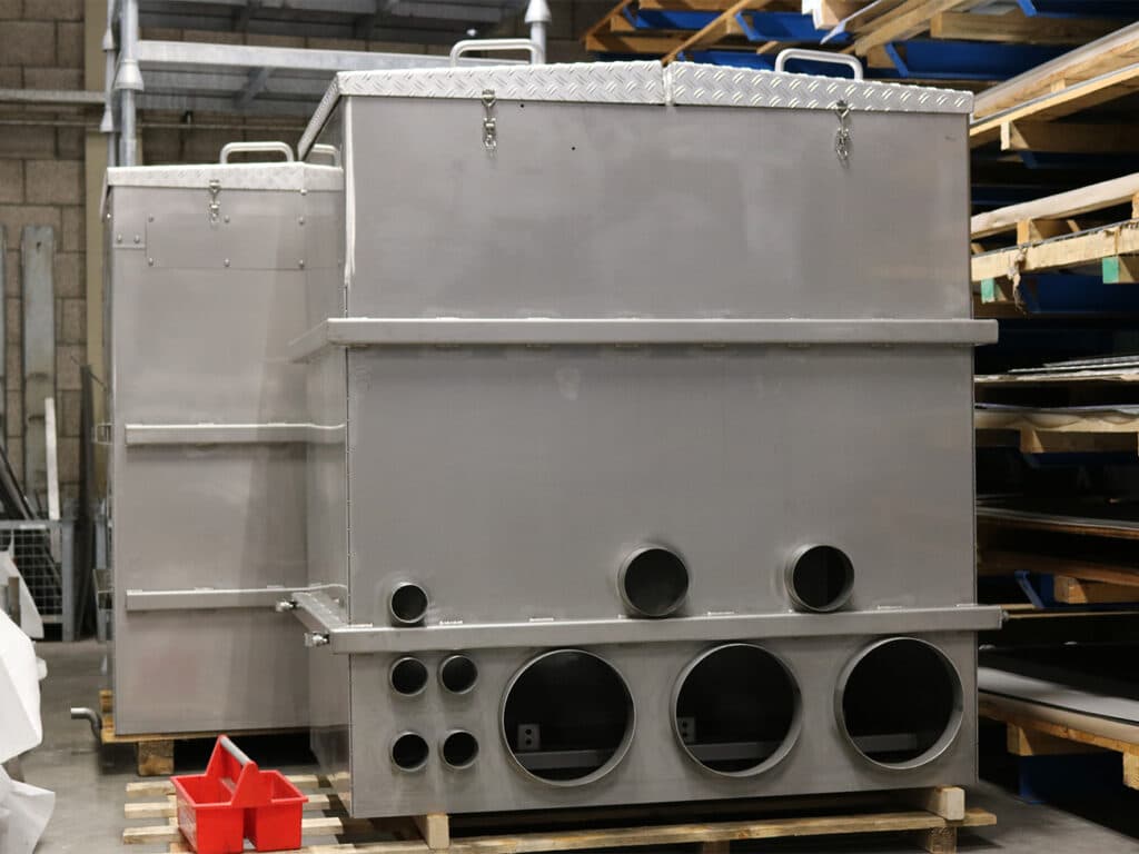 De meest diverse componenten versneden met de waterjet van Res
