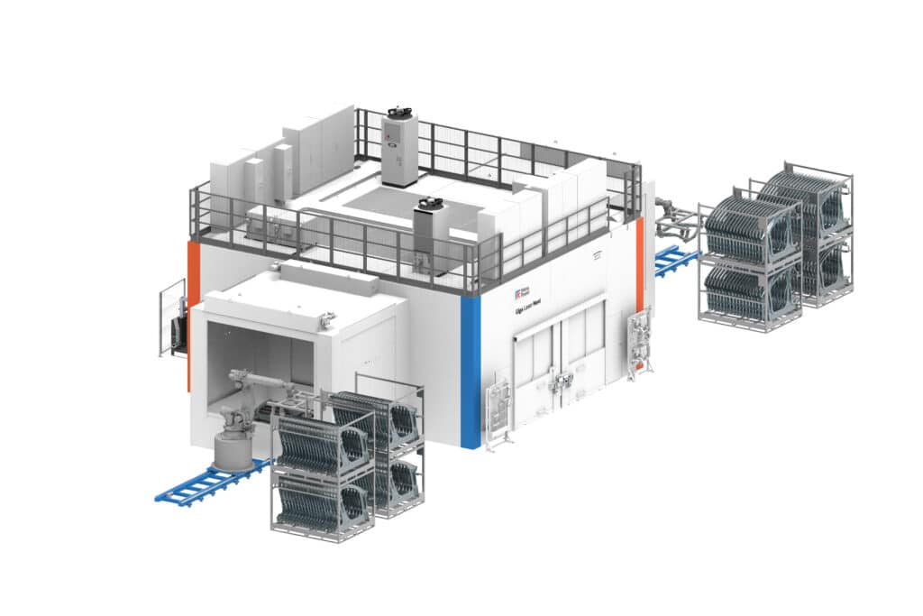 5 Giga Laser Next double rack configuration
