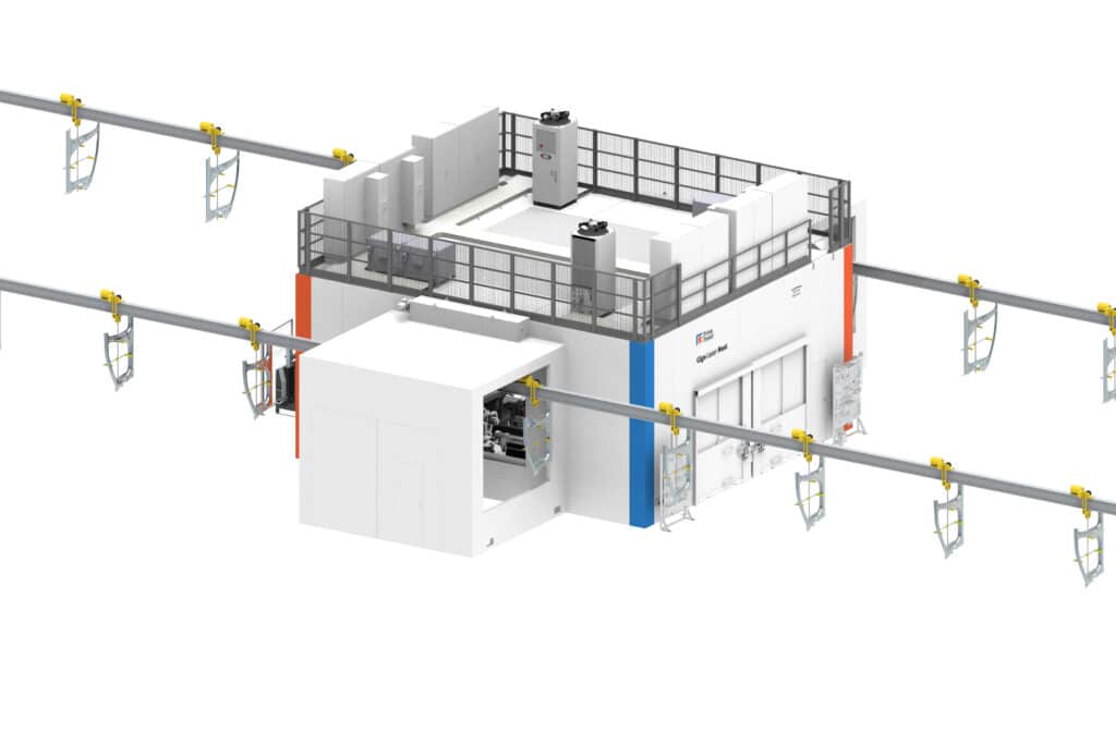 7 Giga Laser Next monorail configuration